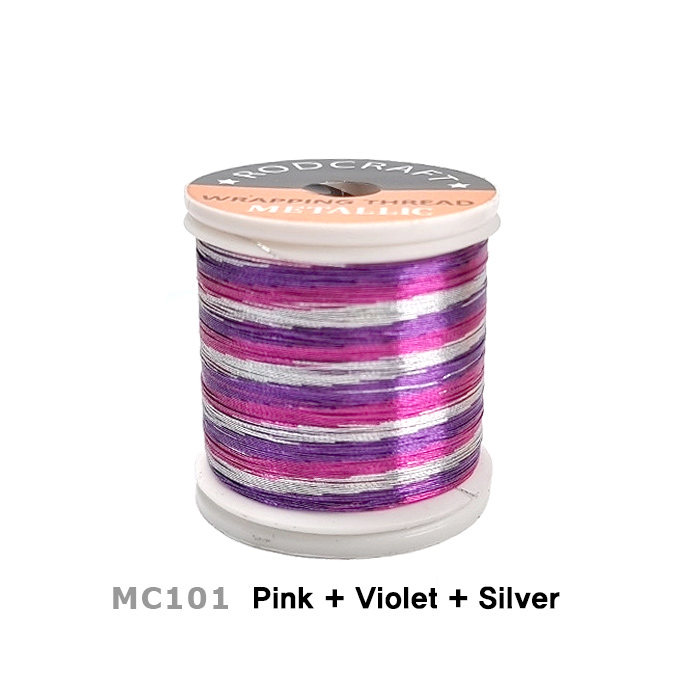 Multi Color Metallic Thread (MC) - A Size, 100yd – Duri Fishing