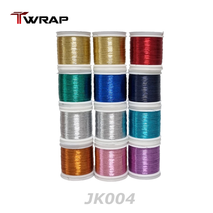 Lot of 12ea SM Sparkle Metalic Thread A Size (JK004) – Duri Fishing