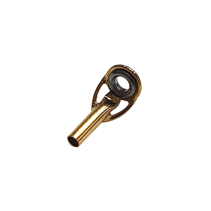 Flanged BFSLST #4 Fishing Rod Guide Top – 4mm Ring, Black, For Tube Size 3.5-7