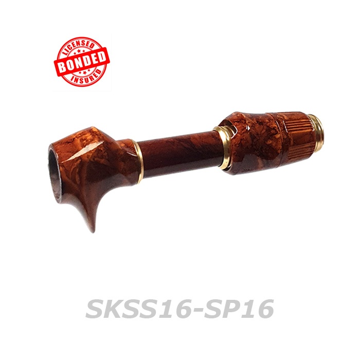 Fuji SK16 Wood Marble Casting Reel Seat Kit (SKTS16-SP16) -Bonding Com –  Duri Fishing